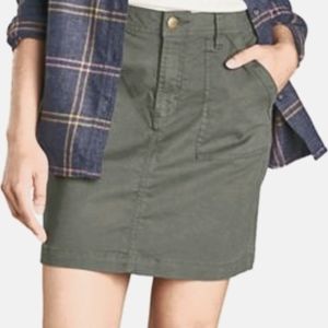 Old Navy Sz:2, Green Denim Skirt